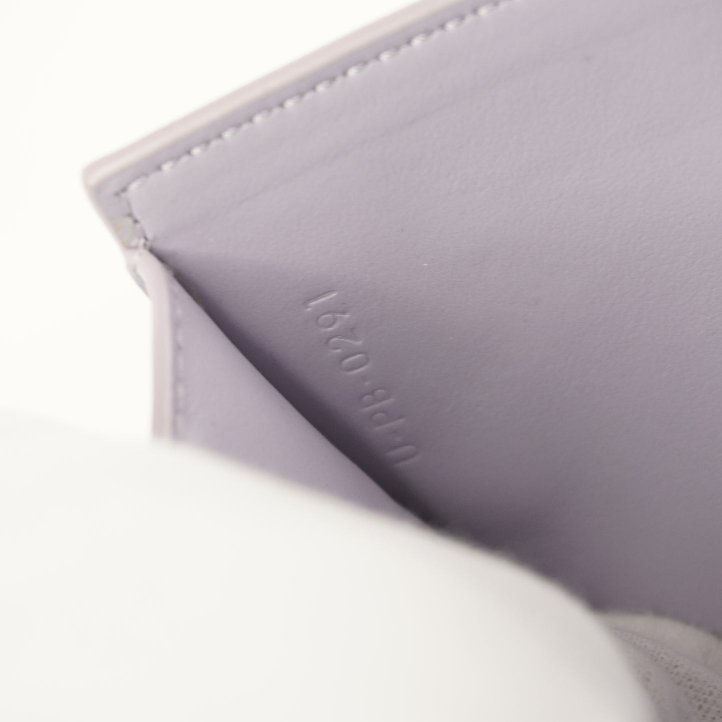 Celine Short Wallet Lilac Yellow