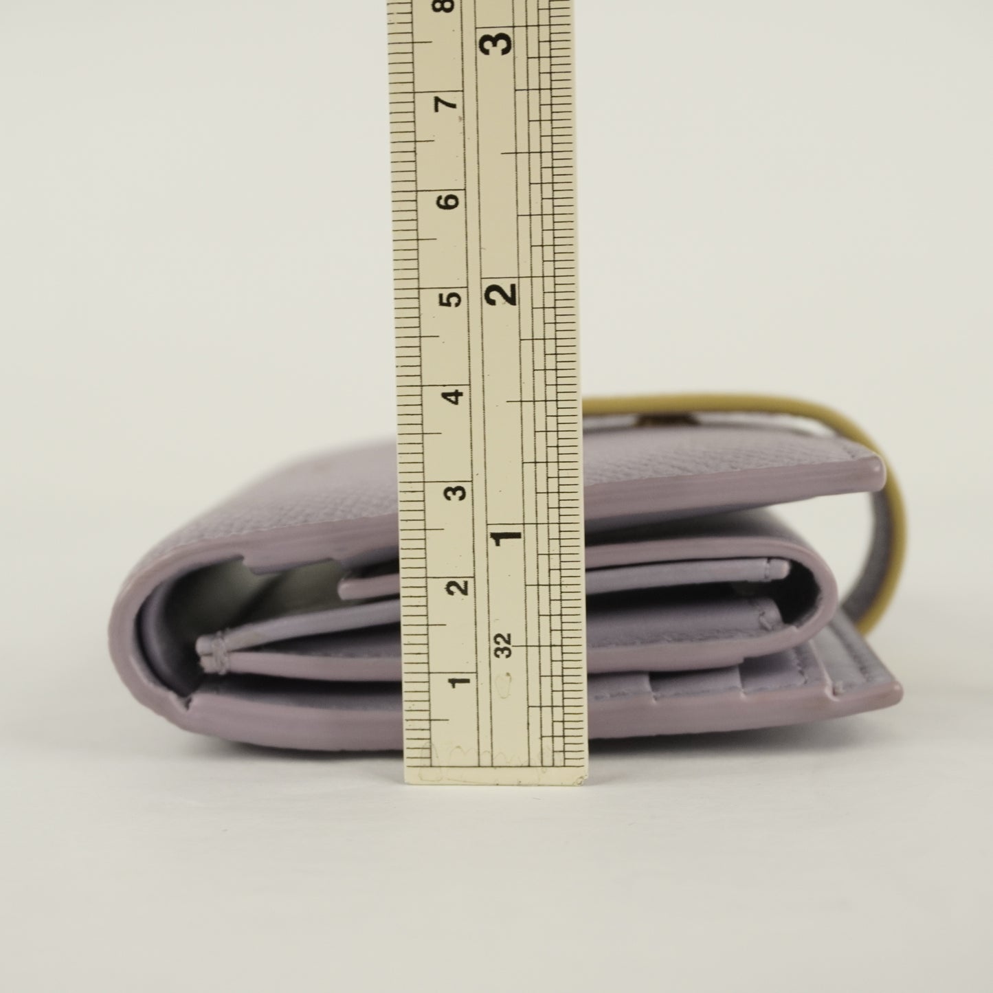 Celine Short Wallet Lilac Yellow