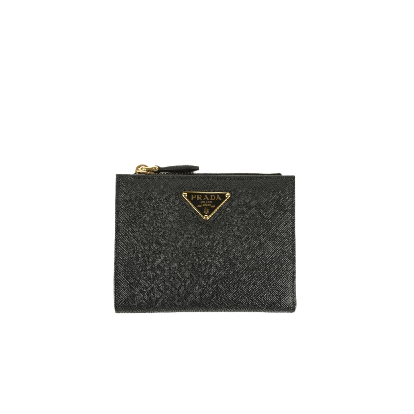 Prada Small Wallet Saffiano Black