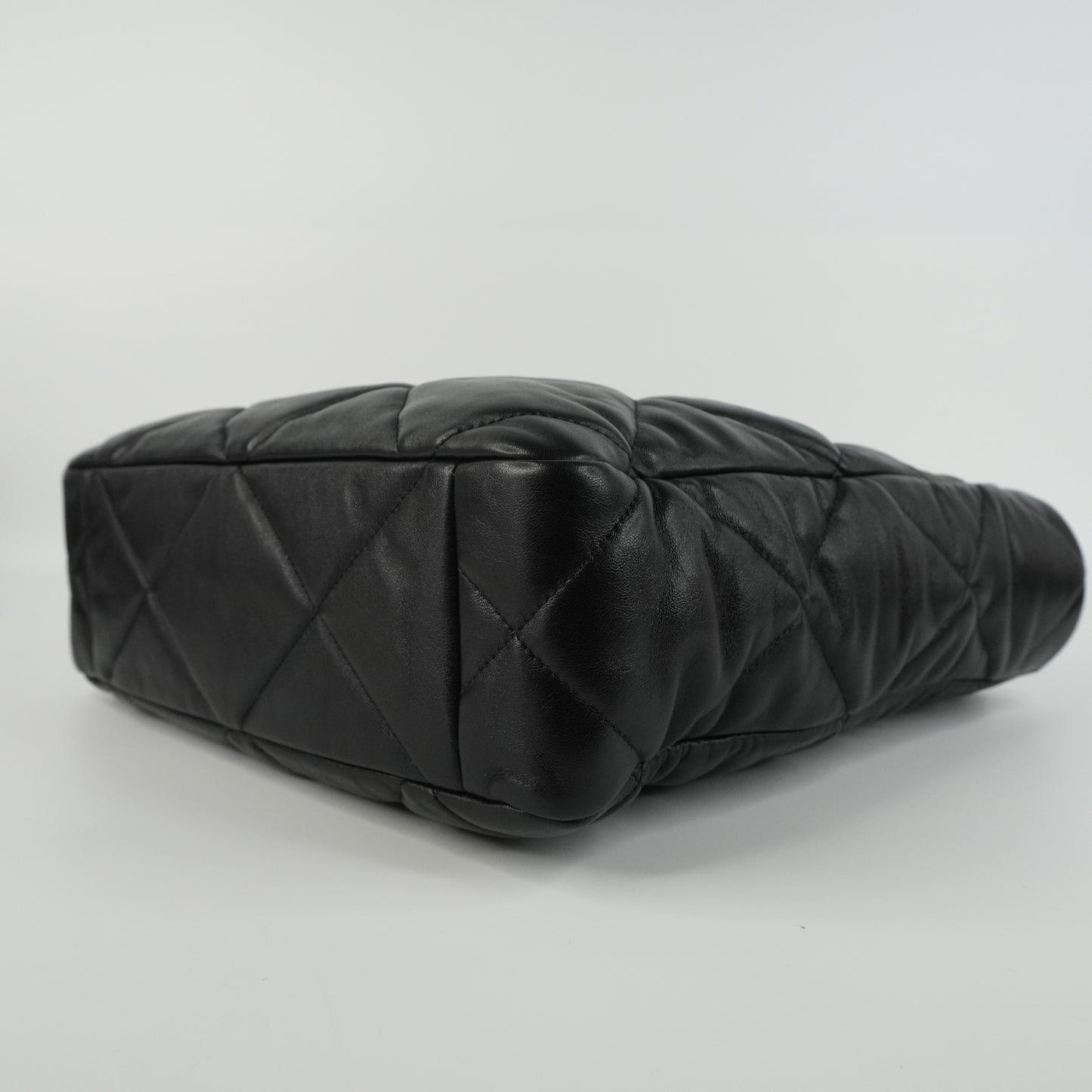 Chanel 19 Shopping Tote Bag Black