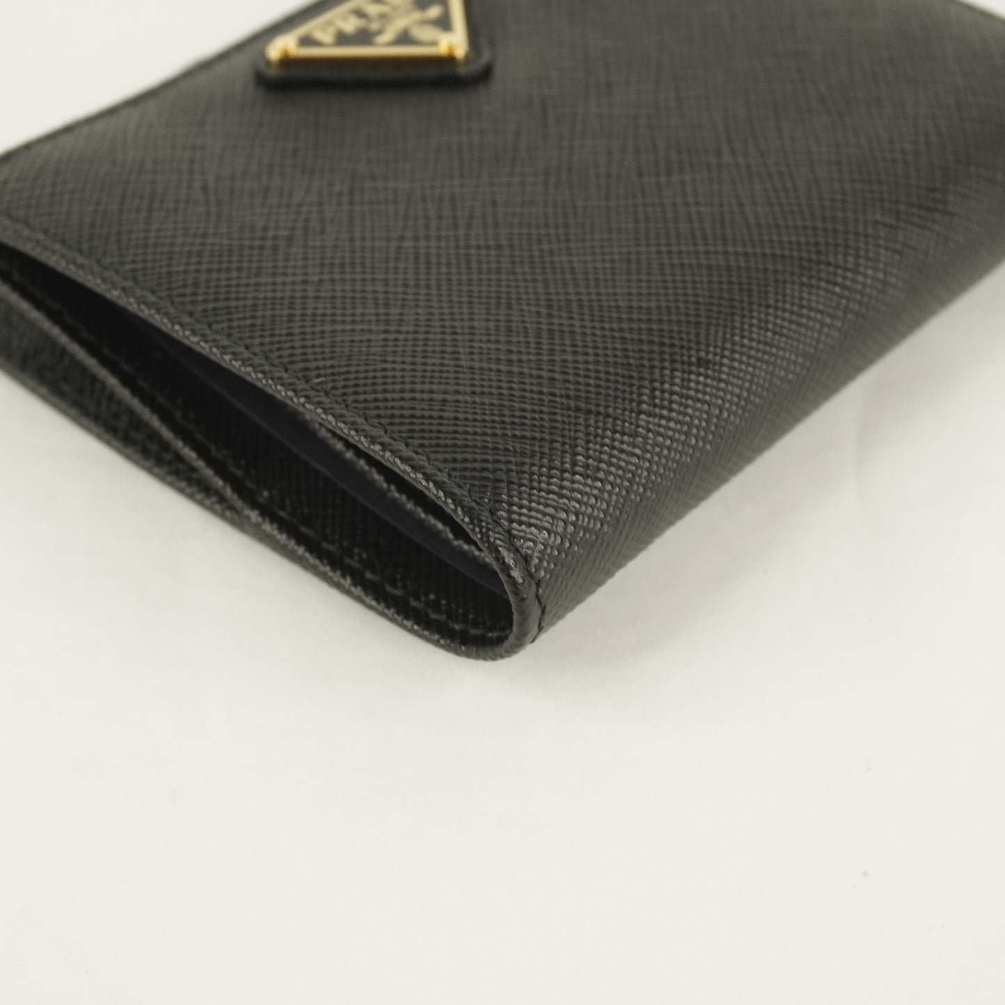 Prada Small Wallet Saffiano Black