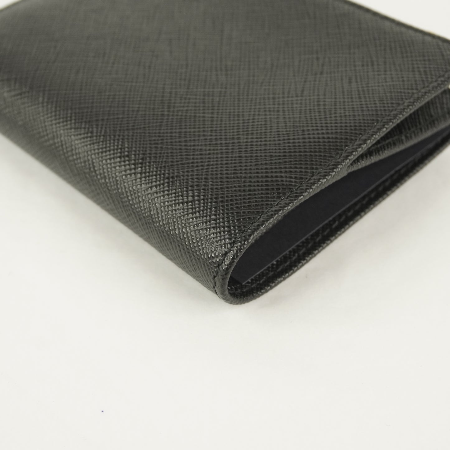Prada Small Wallet Saffiano Black