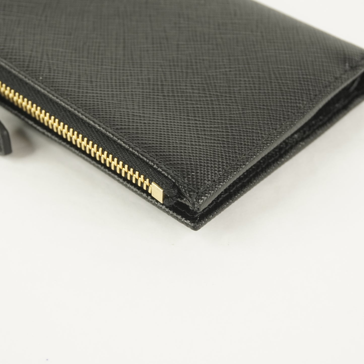 Prada Small Wallet Saffiano Black