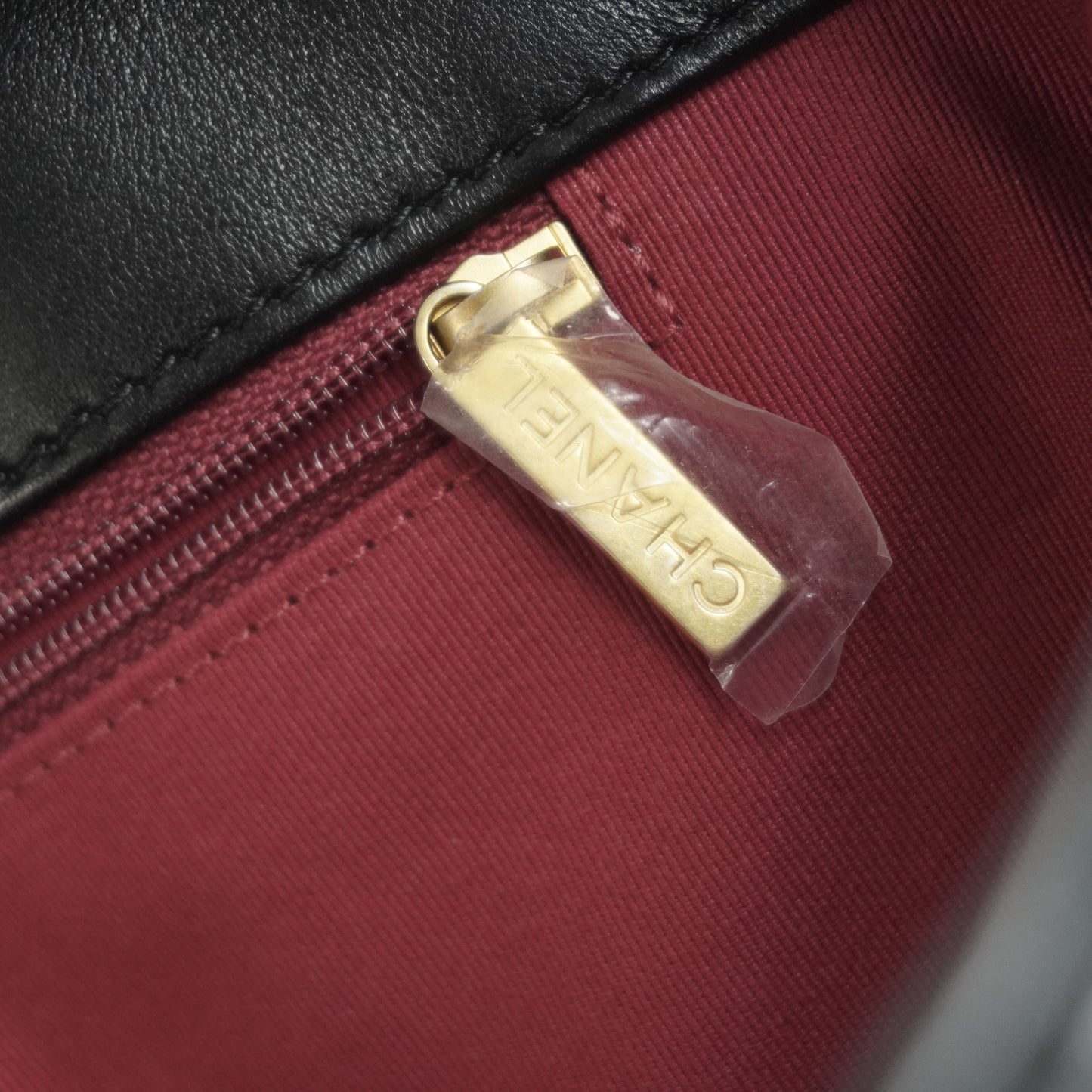 Chanel 19 Shopping Tote Bag Black