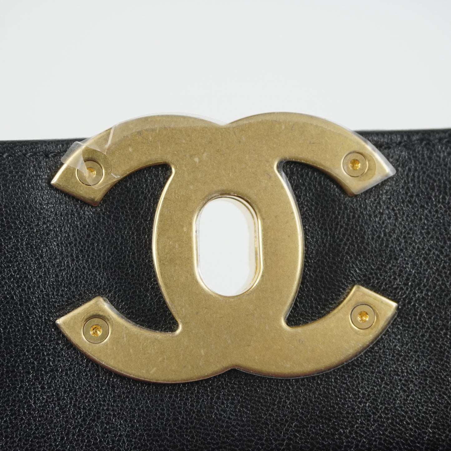 Chanel 19 Shopping Tote Bag Black