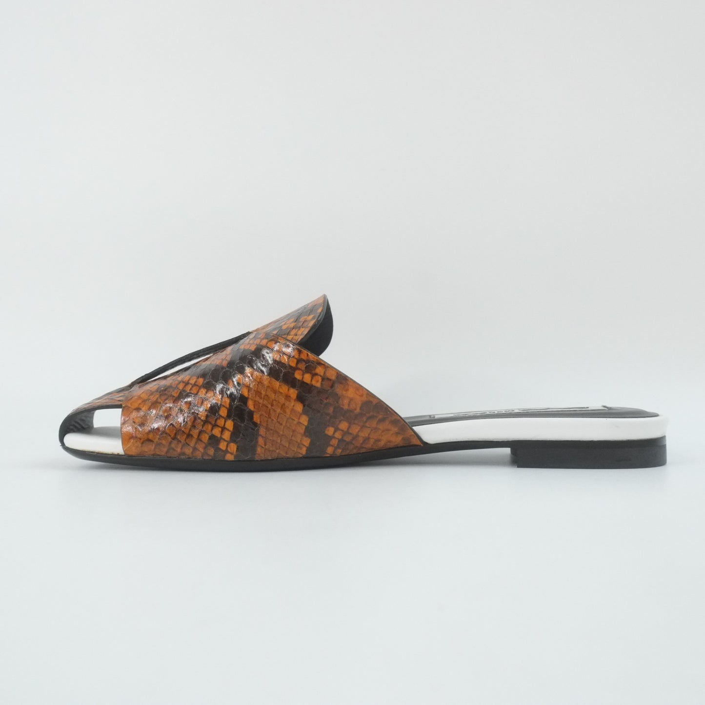 Alexander Mcqueen Sandals Python Brown 37
