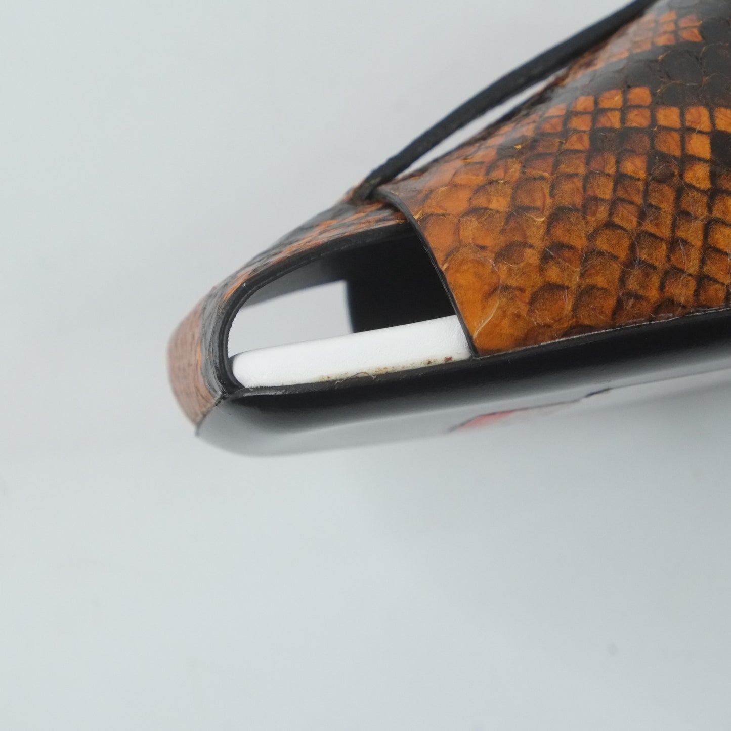 Alexander Mcqueen Sandals Python Brown 37