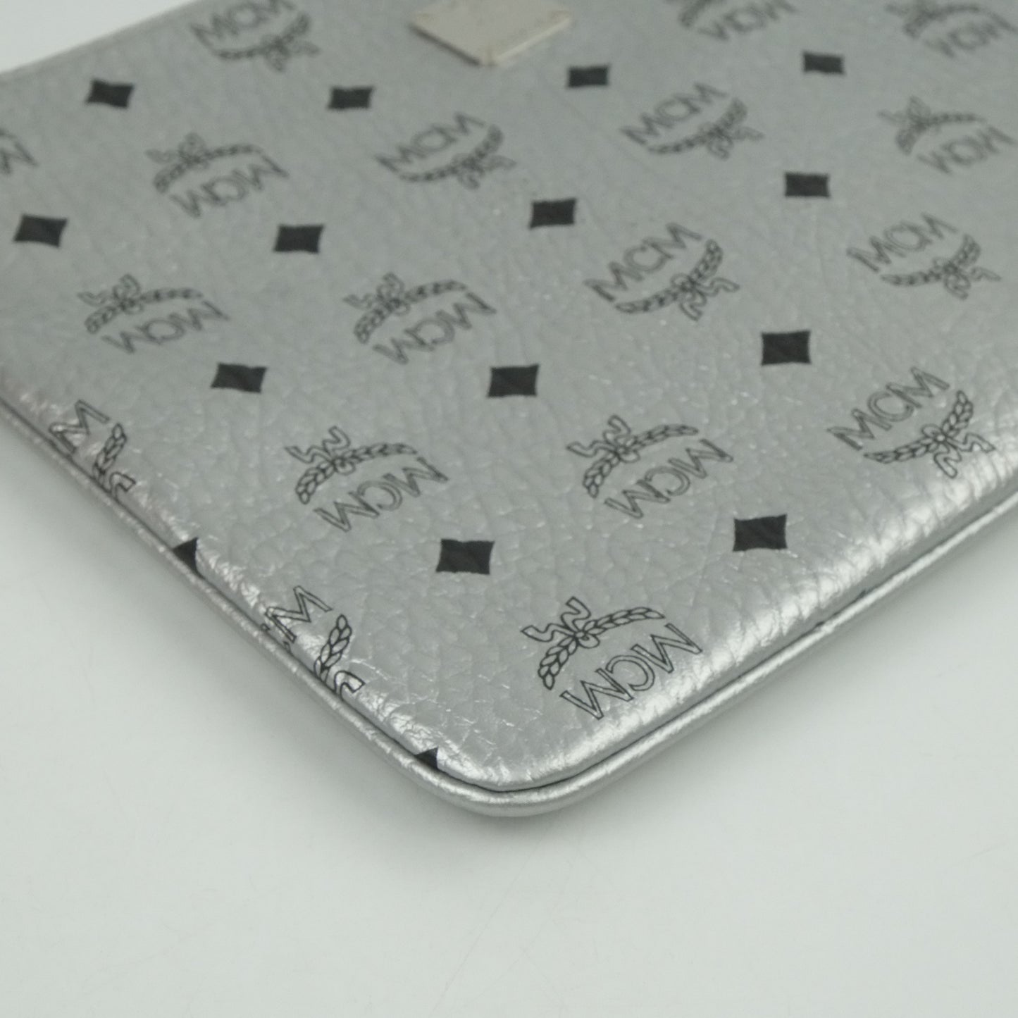 MCM Clutch Silver