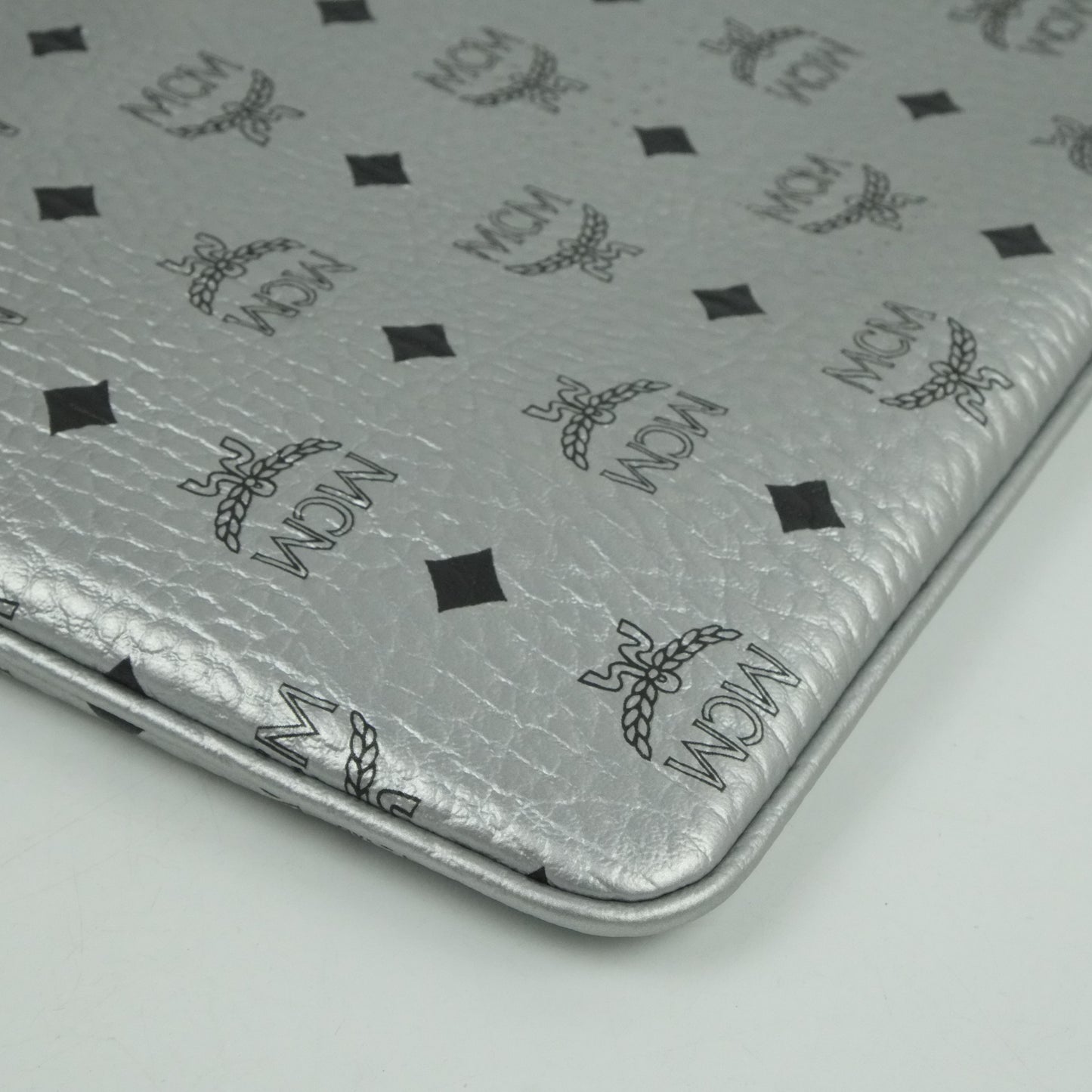MCM Clutch Silver
