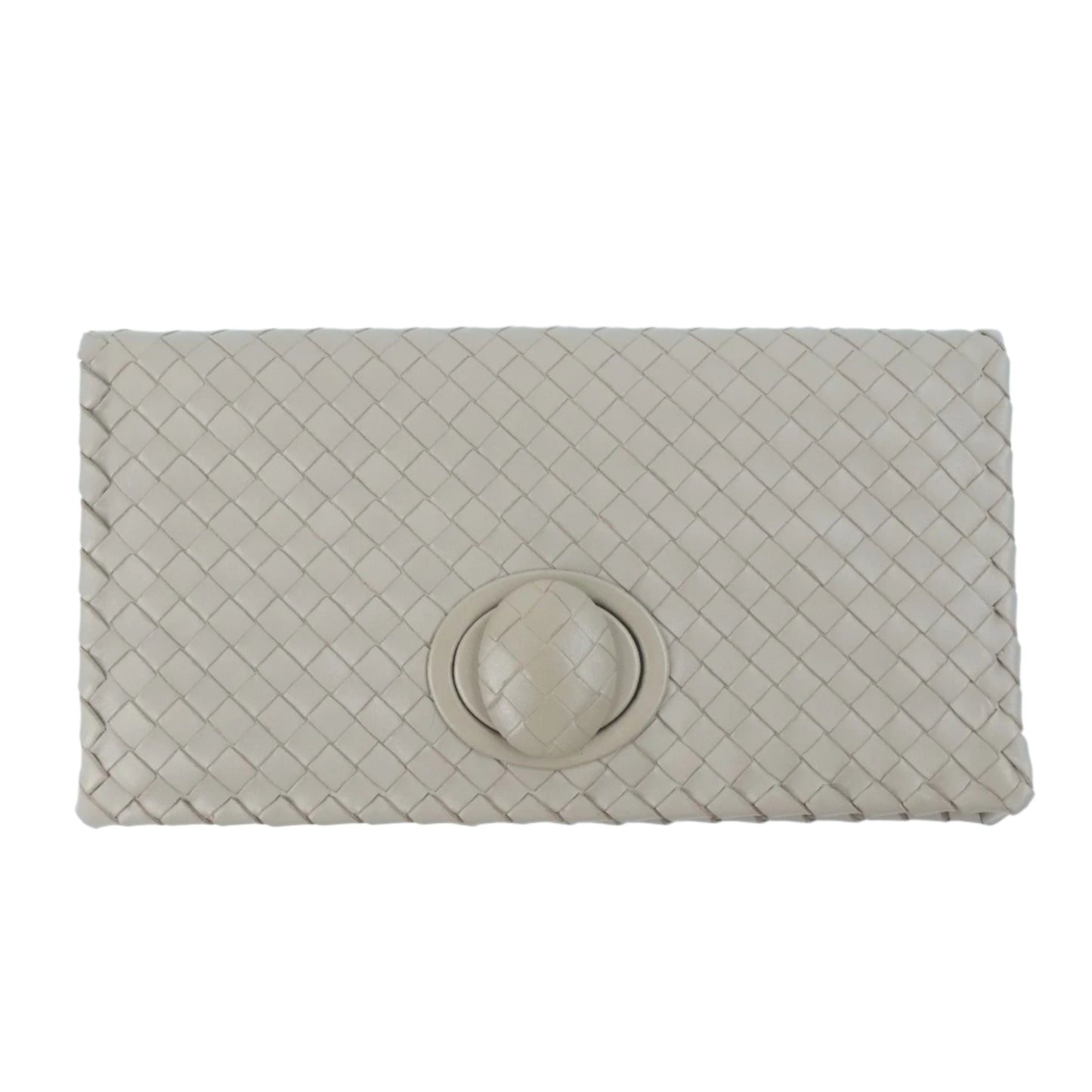 Bottega Veneta Clutch Fold Grey