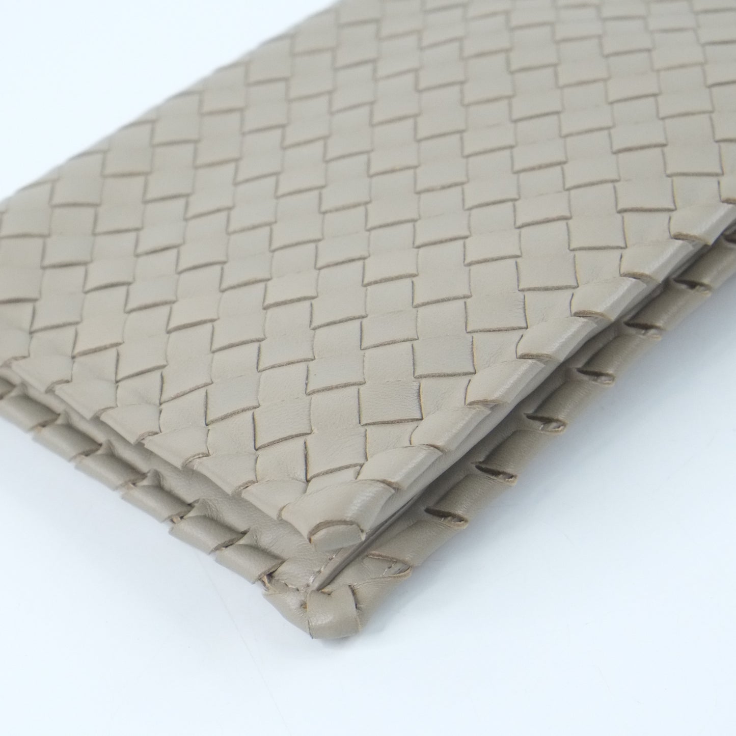 Bottega Veneta Clutch Fold Grey