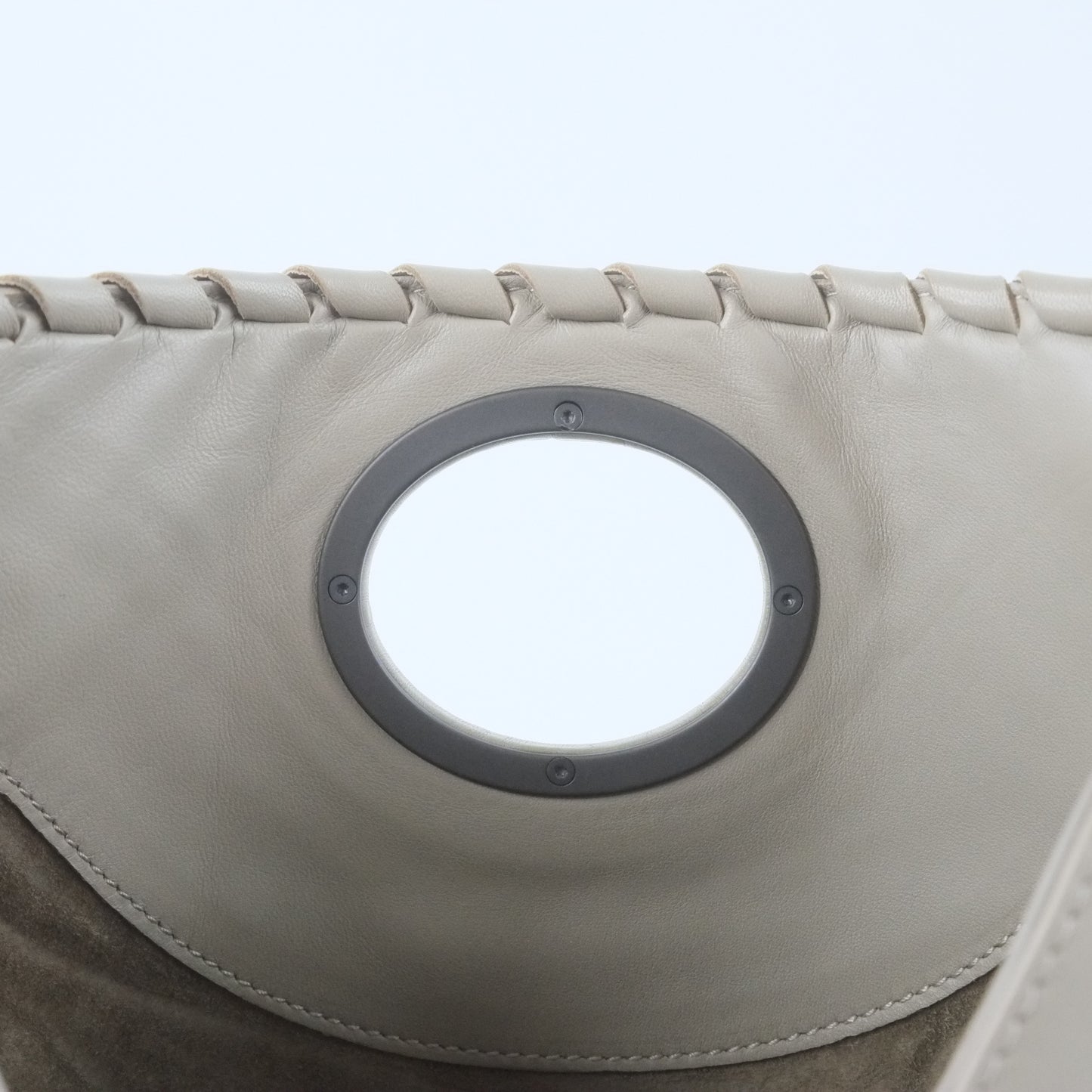 Bottega Veneta Clutch Fold Grey