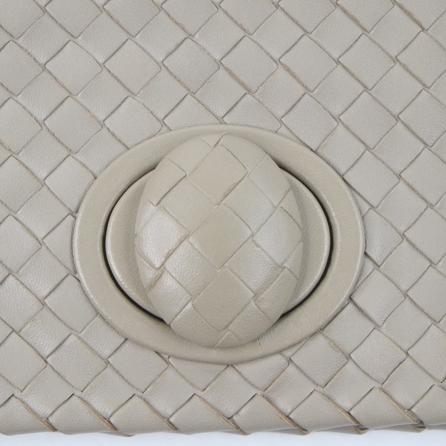 Bottega Veneta Clutch Fold Grey