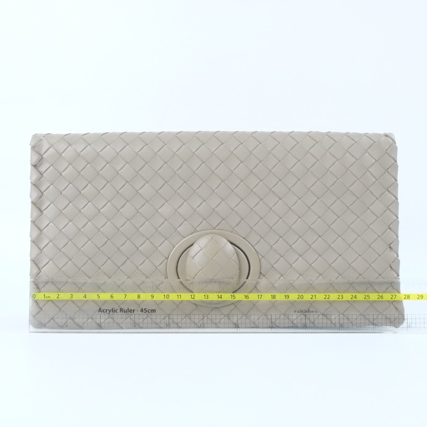 Bottega Veneta Clutch Fold Grey