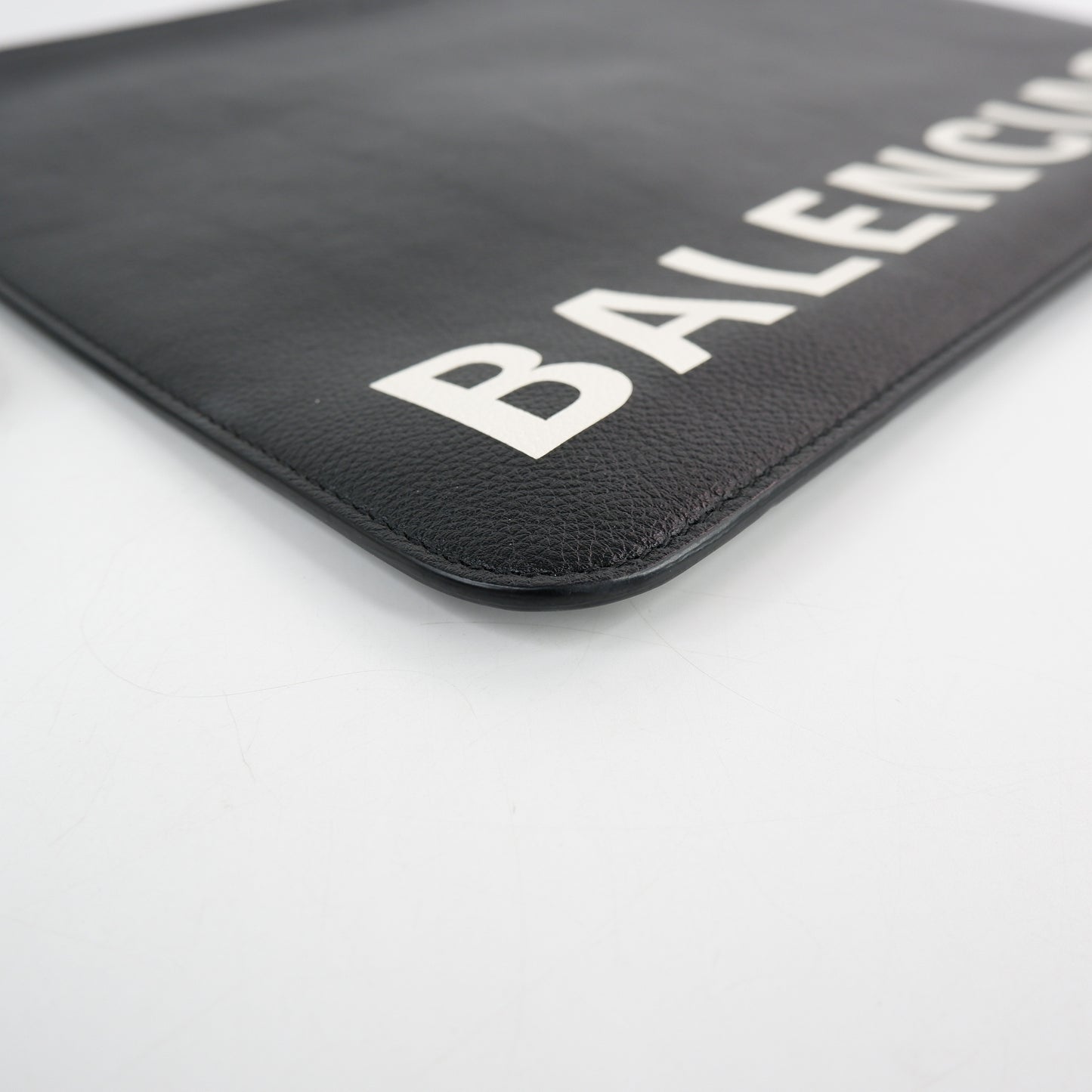 Balenciaga Zip Clutch Black