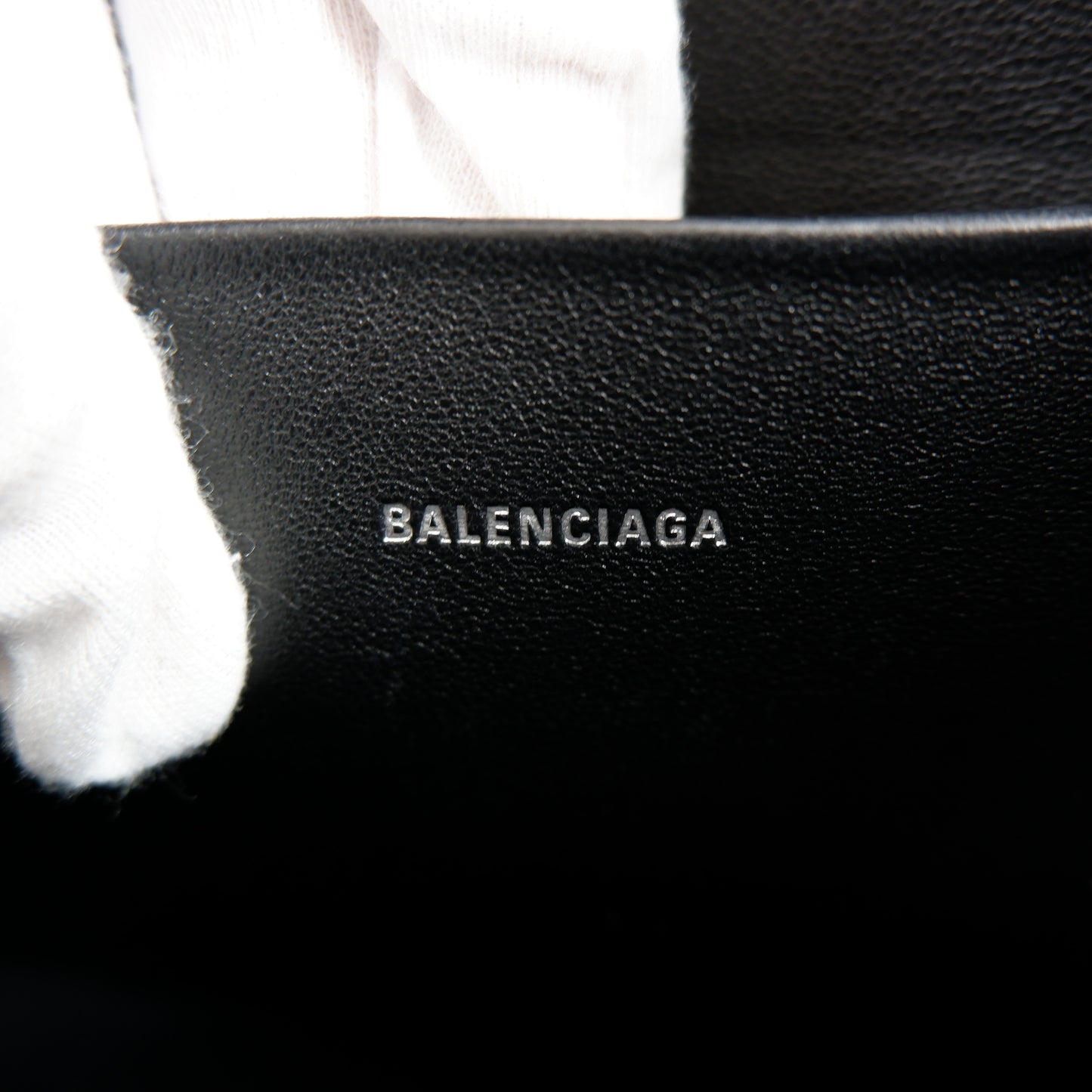 Balenciaga Zip Clutch Black