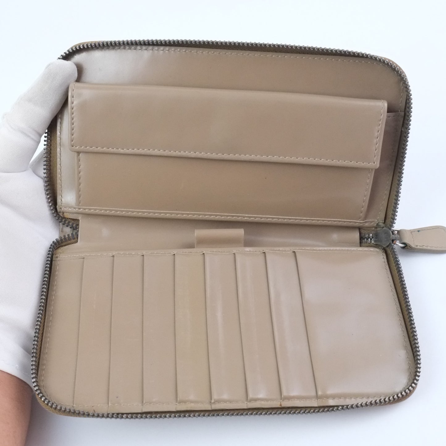 Marni Zippy Long Wallet Brown