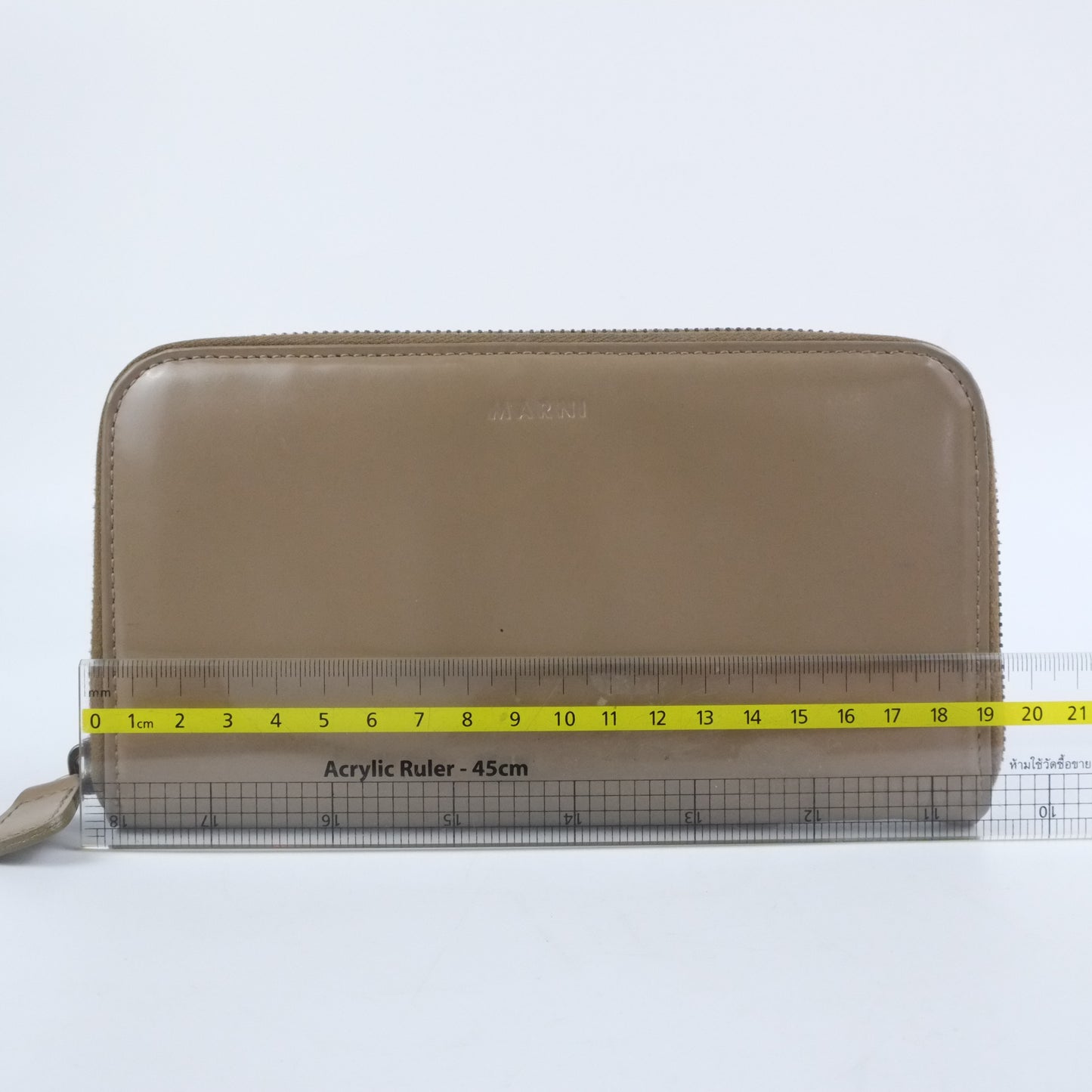 Marni Zippy Long Wallet Brown