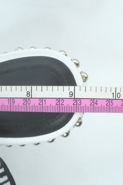 Alexander Wang Sandals Sling Back White Black 37