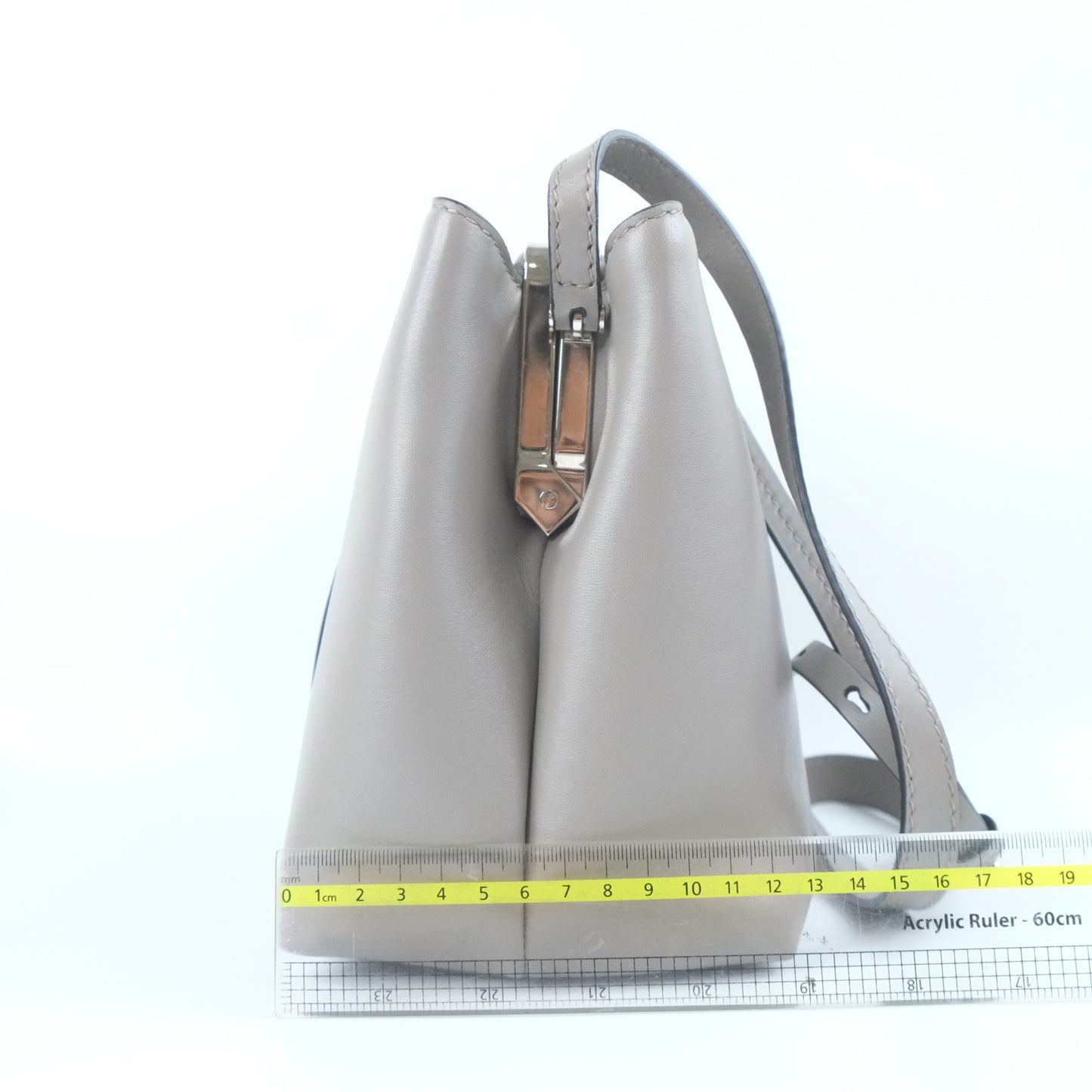 Proenza Schouler Frame Crossbody Bag Grey