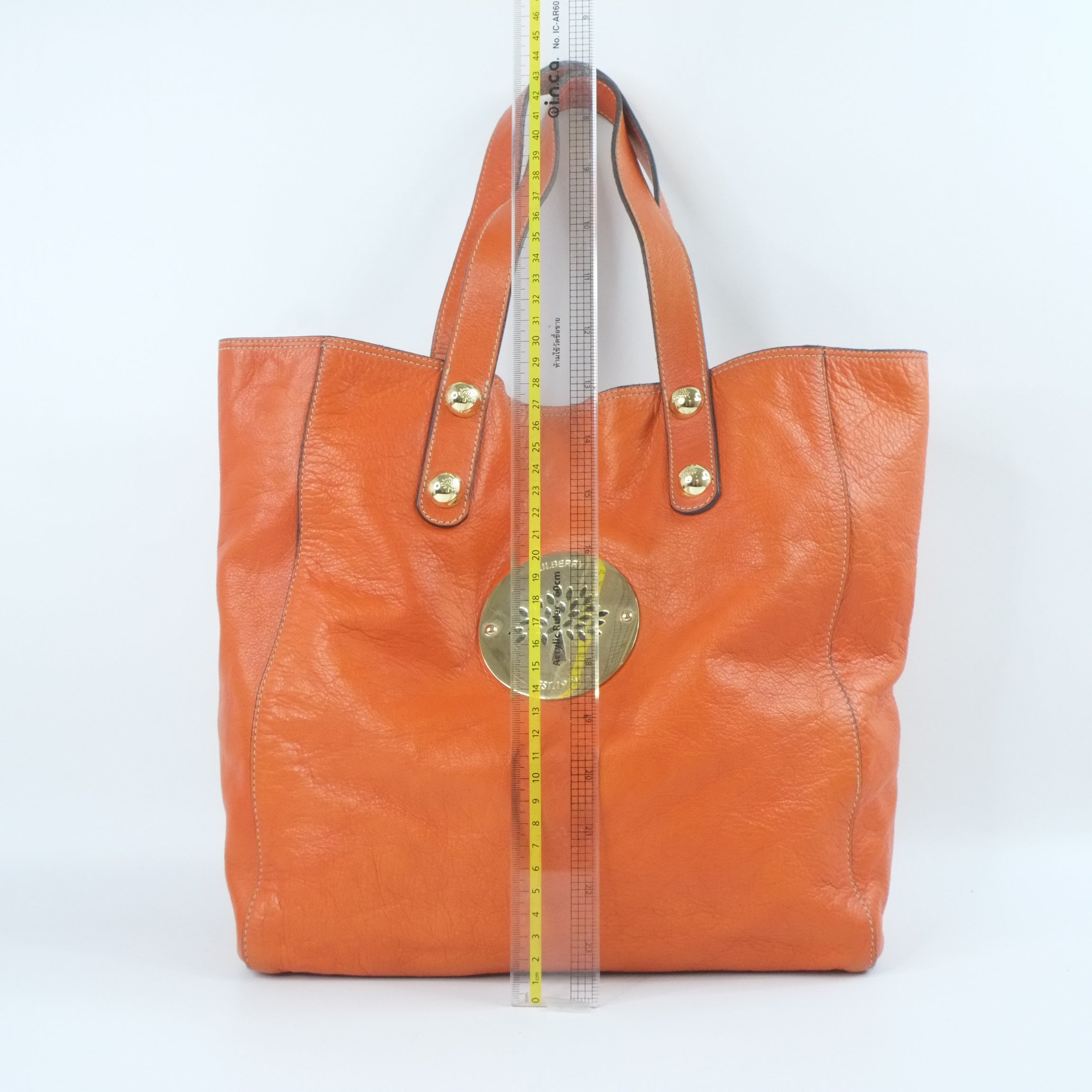 Mulberry Tote Bag Orange – brandloverbangkok.com