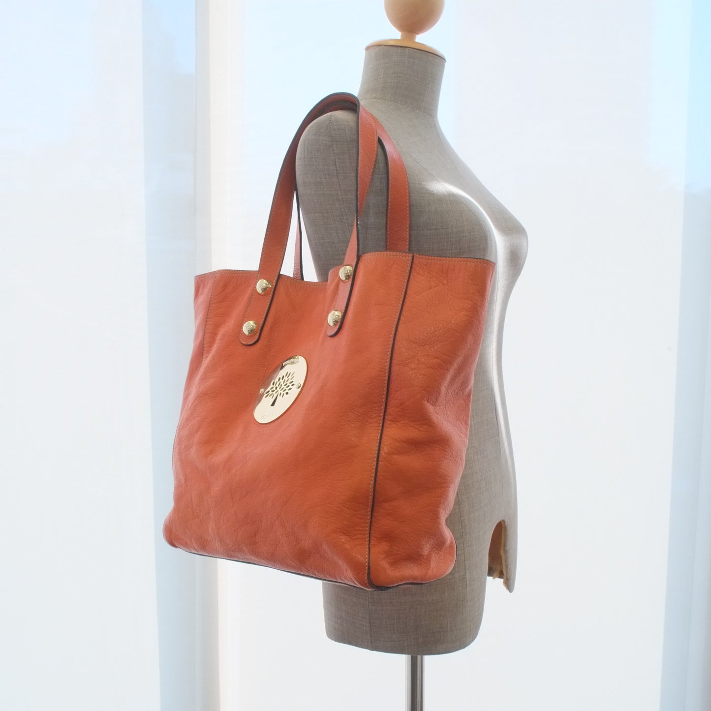 Mulberry Tote Bag Orange