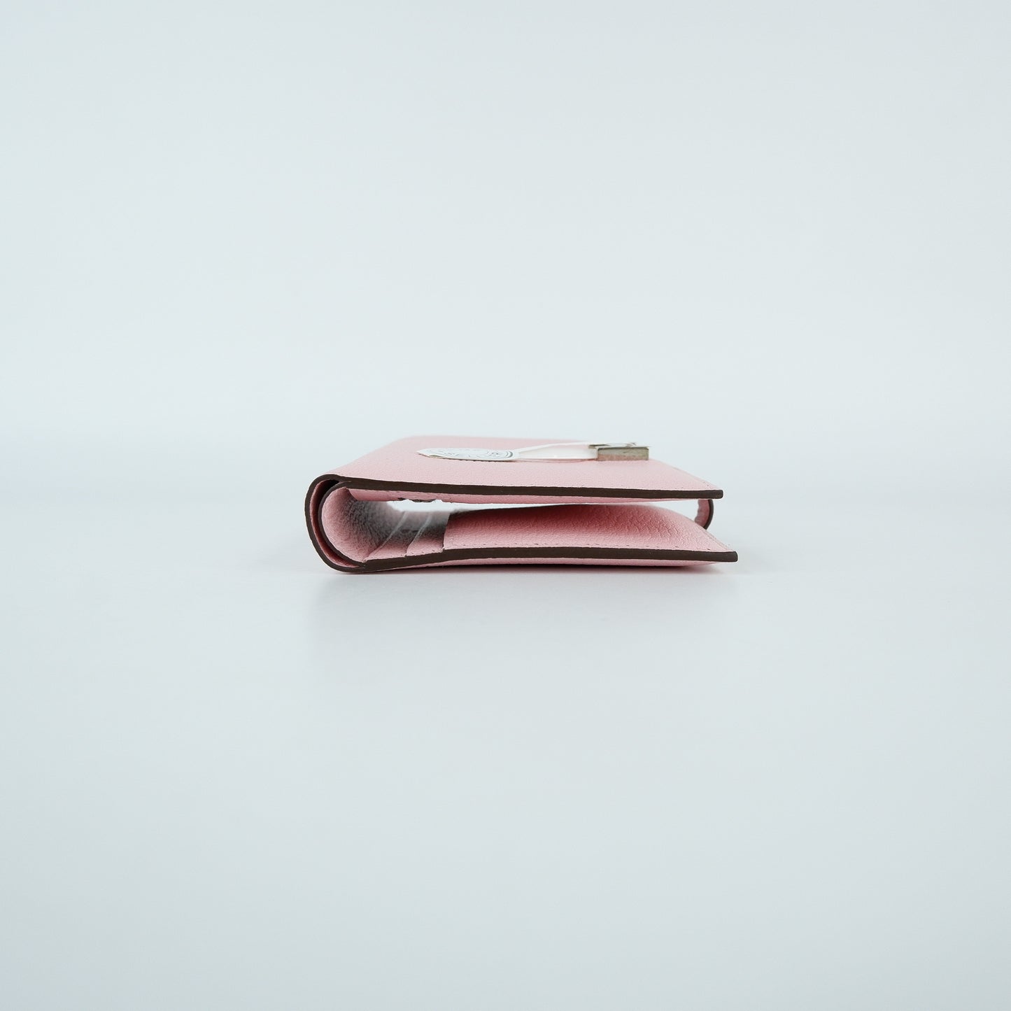 Hermes Bearn Short Wallet Rose Sakura PHW