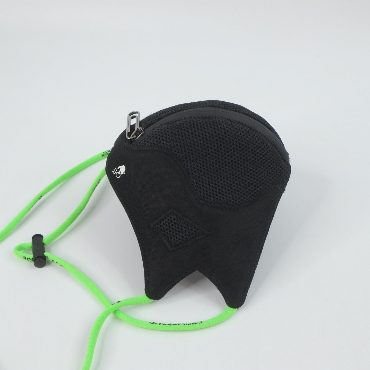 Off White Mask Green Strap