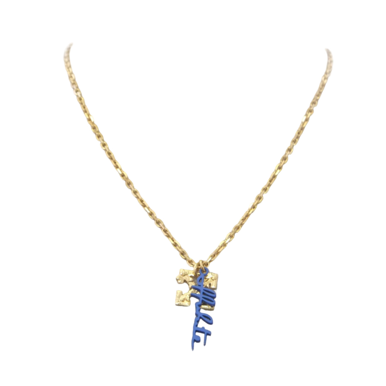Off-White Necklace Gold