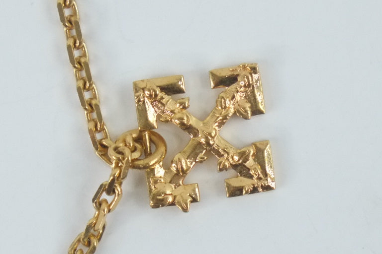 Off-White Necklace Gold