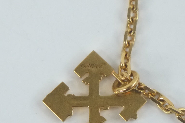 Off-White Necklace Gold