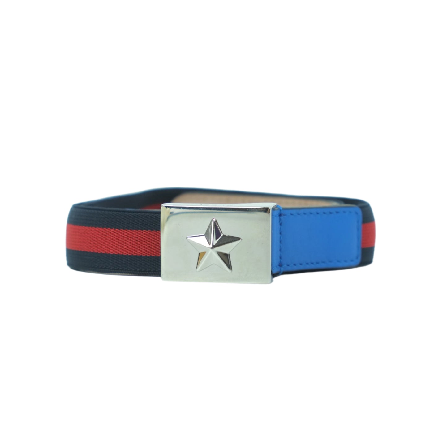 Gucci Kid Belt Blue Red