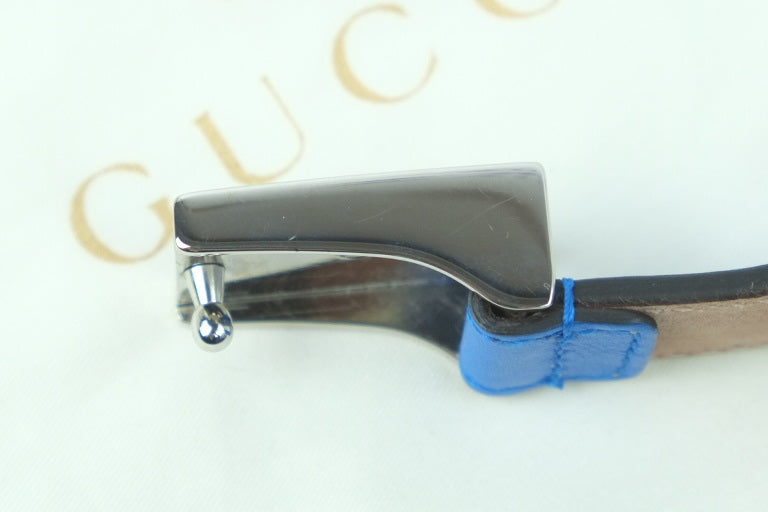 Gucci Kid Belt Blue Red