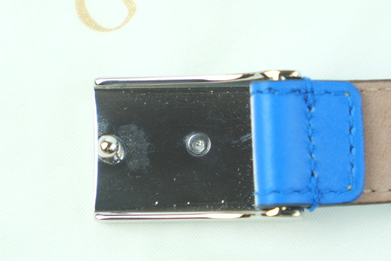 Gucci Kid Belt Blue Red