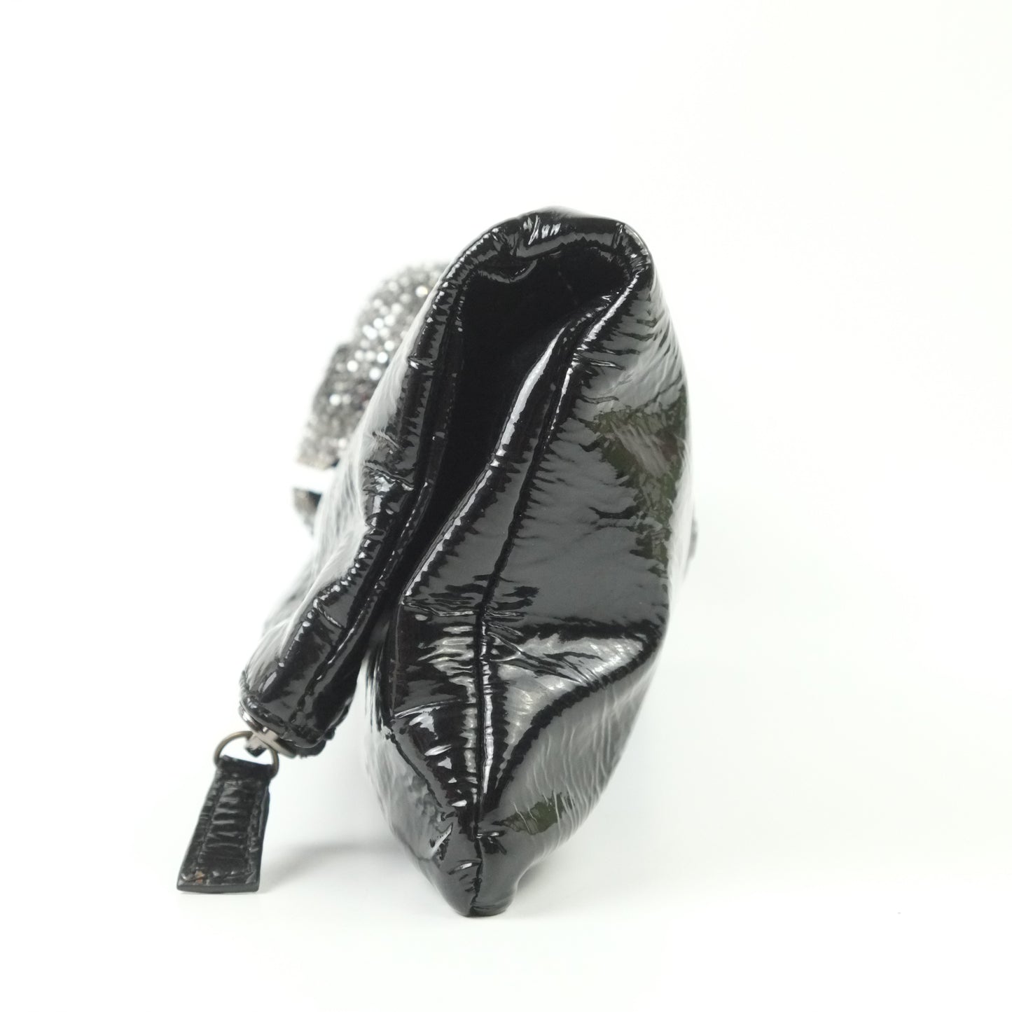 Thomas Wylde Clutch Black Patent