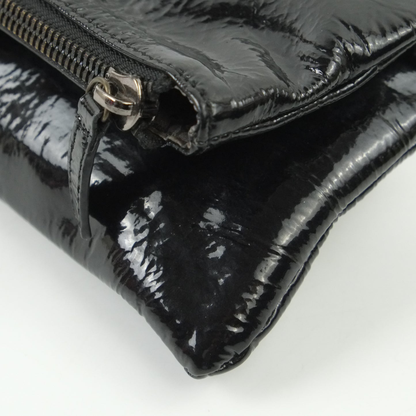 Thomas Wylde Clutch Black Patent