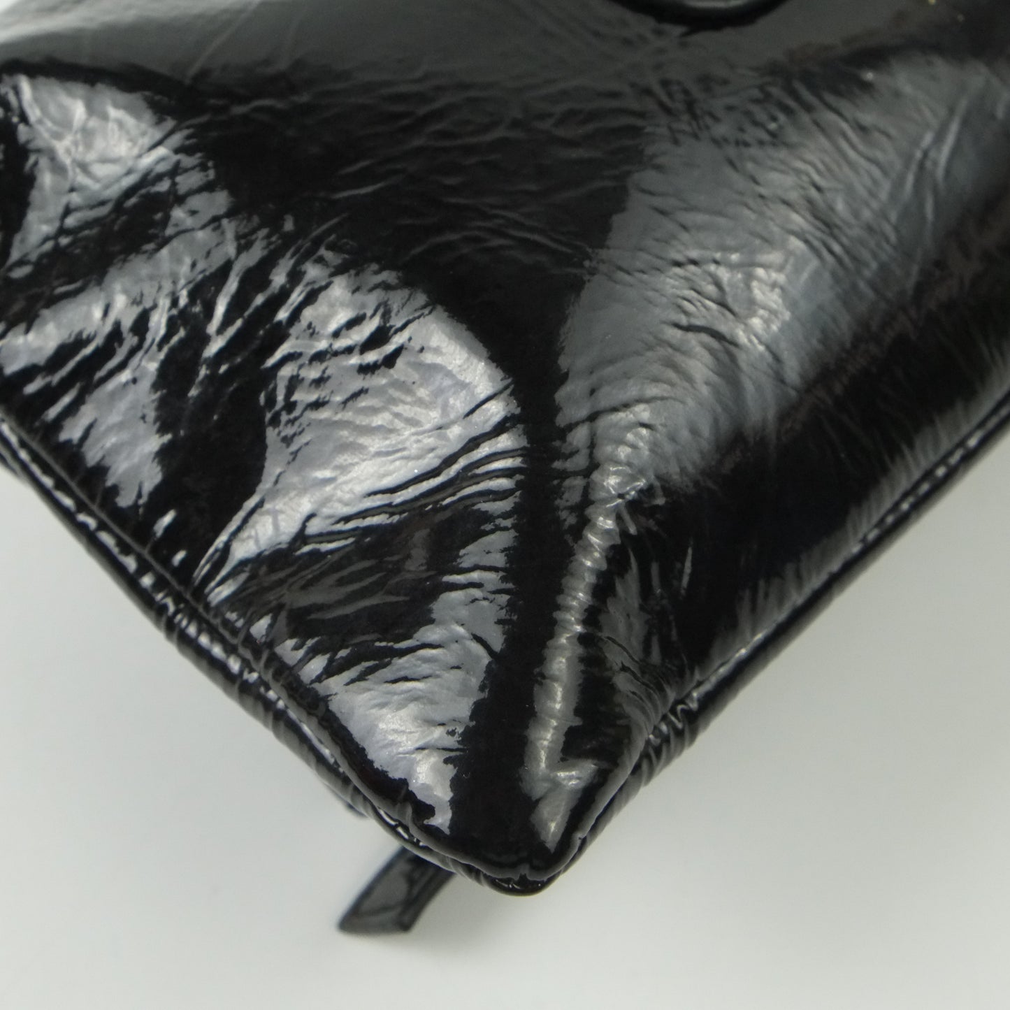 Thomas Wylde Clutch Black Patent