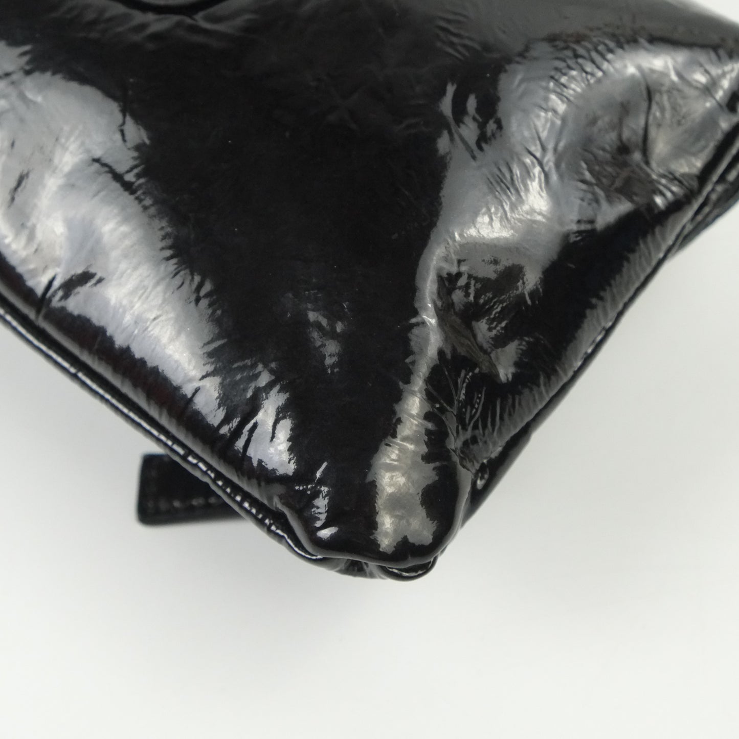 Thomas Wylde Clutch Black Patent