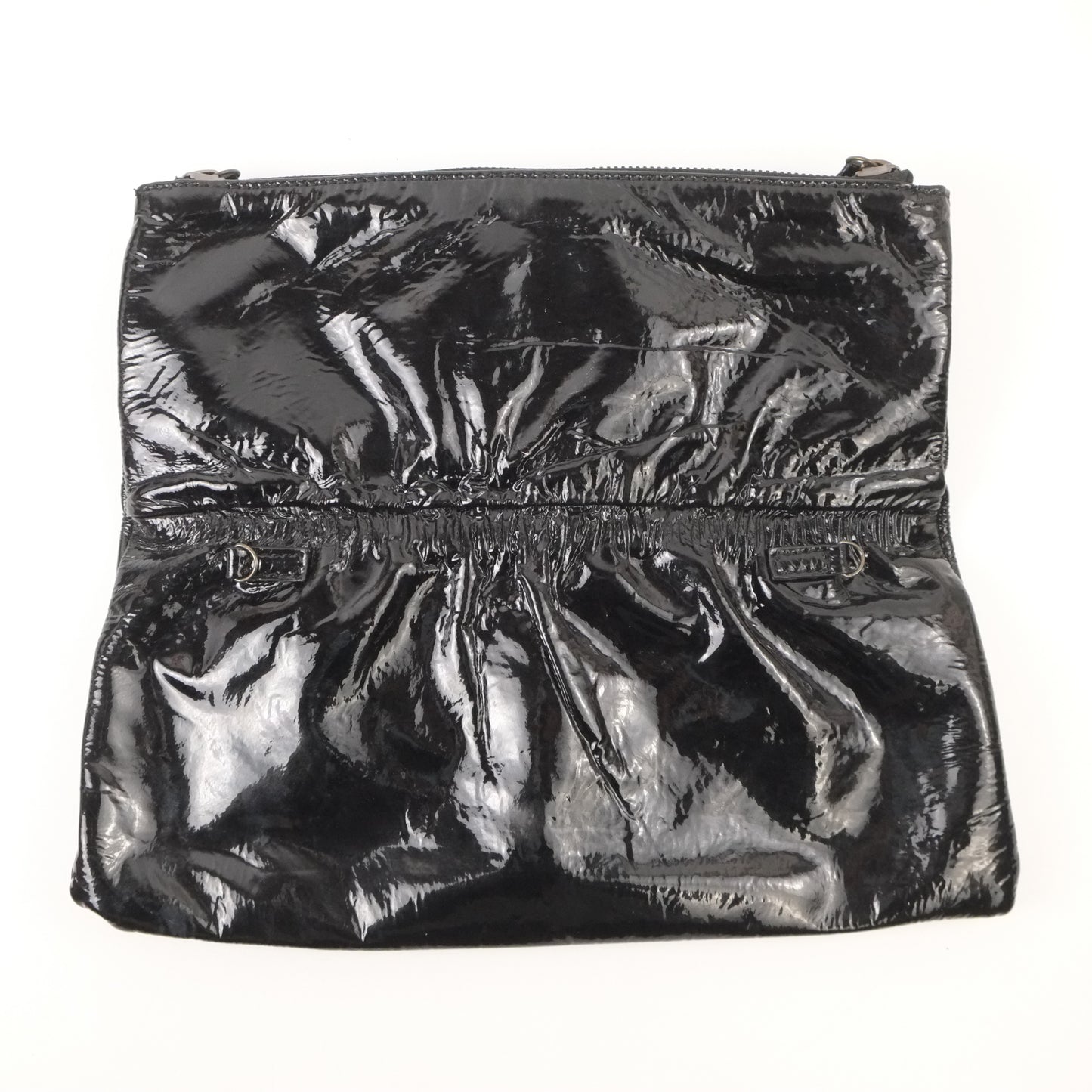 Thomas Wylde Clutch Black Patent