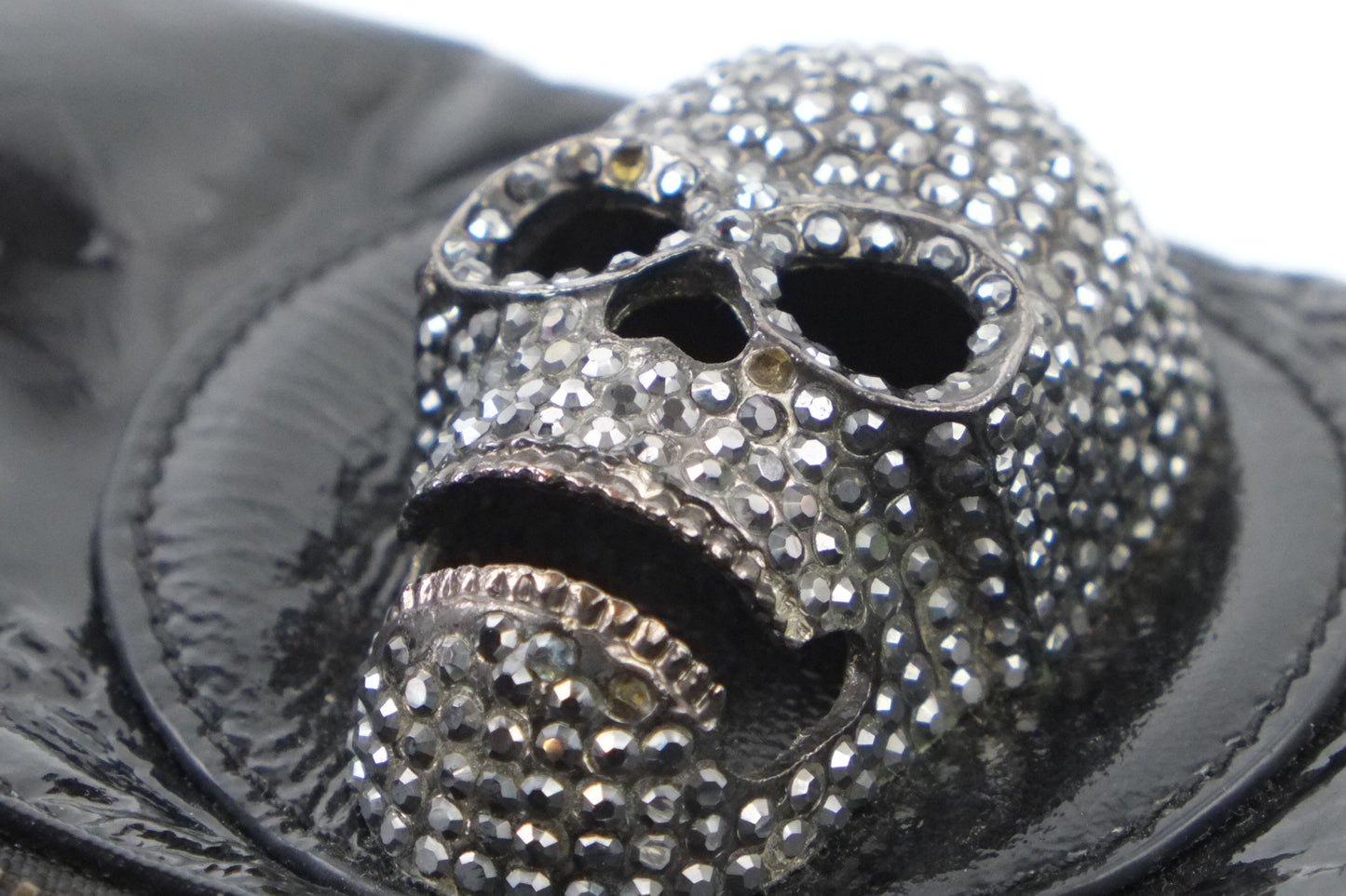 Thomas Wylde Clutch Black Patent