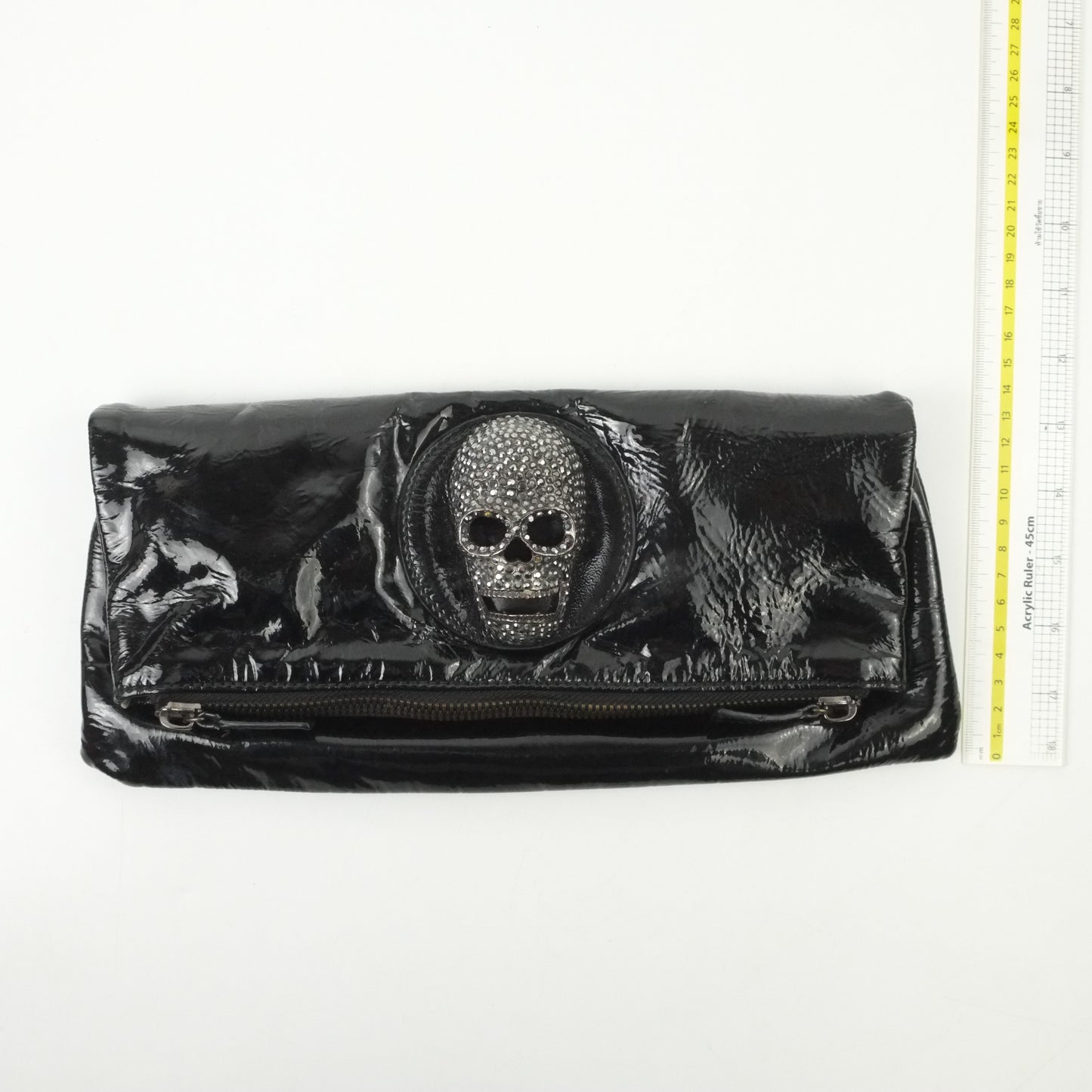 Thomas Wylde Clutch Black Patent