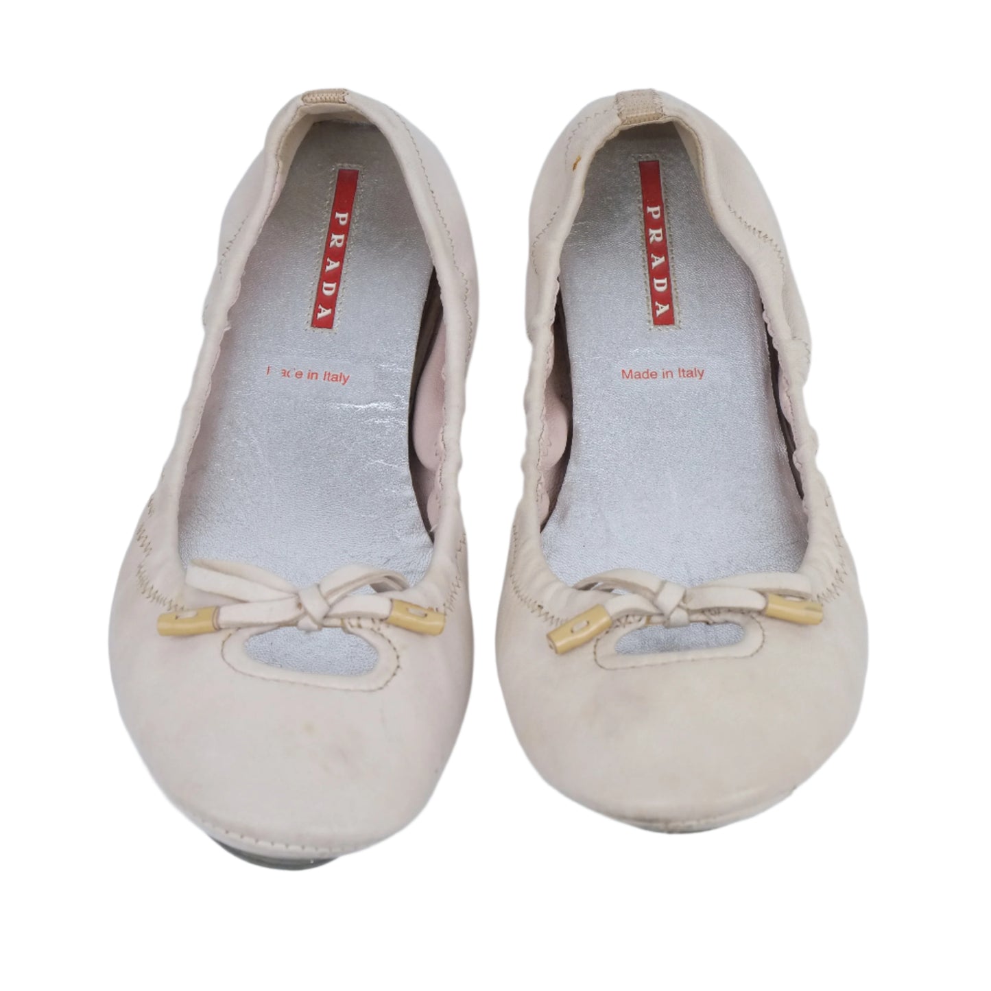 Prada Flat Ivory 35