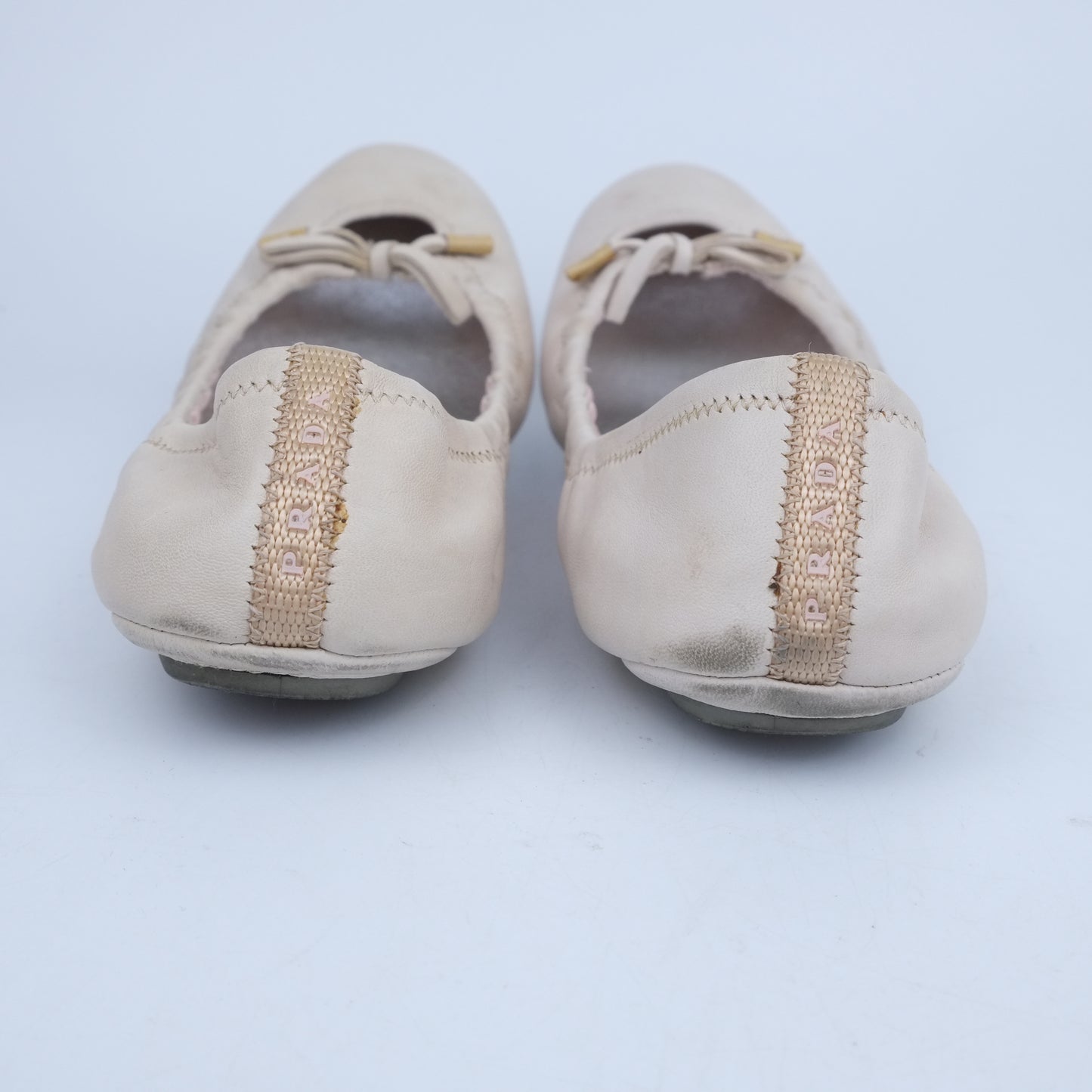 Prada Flat Ivory 35