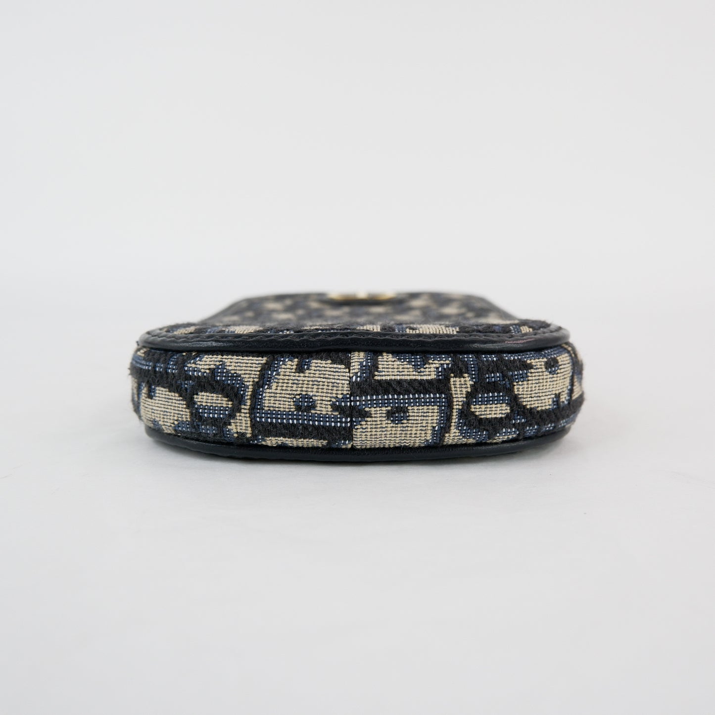 Christian Dior 30 Montaigne Phone Holder Oblique Navy