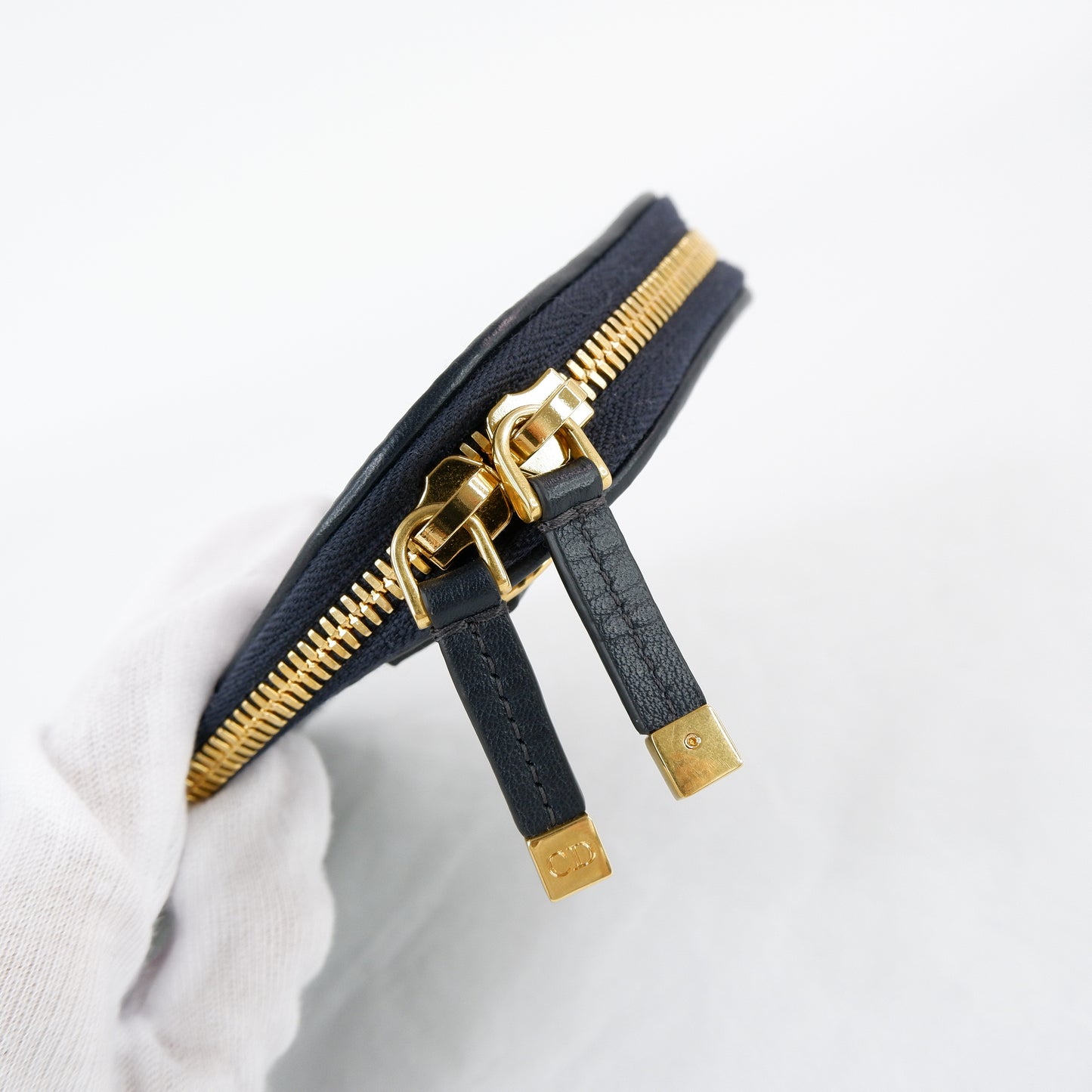 Christian Dior 30 Montaigne Phone Holder Oblique Navy