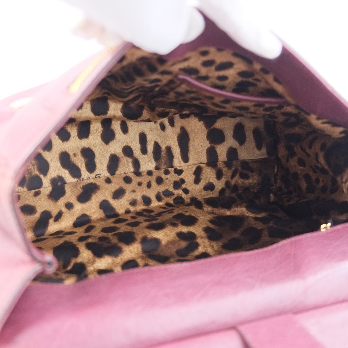 Dolce Gabbana Sicily Leather Bordeaux