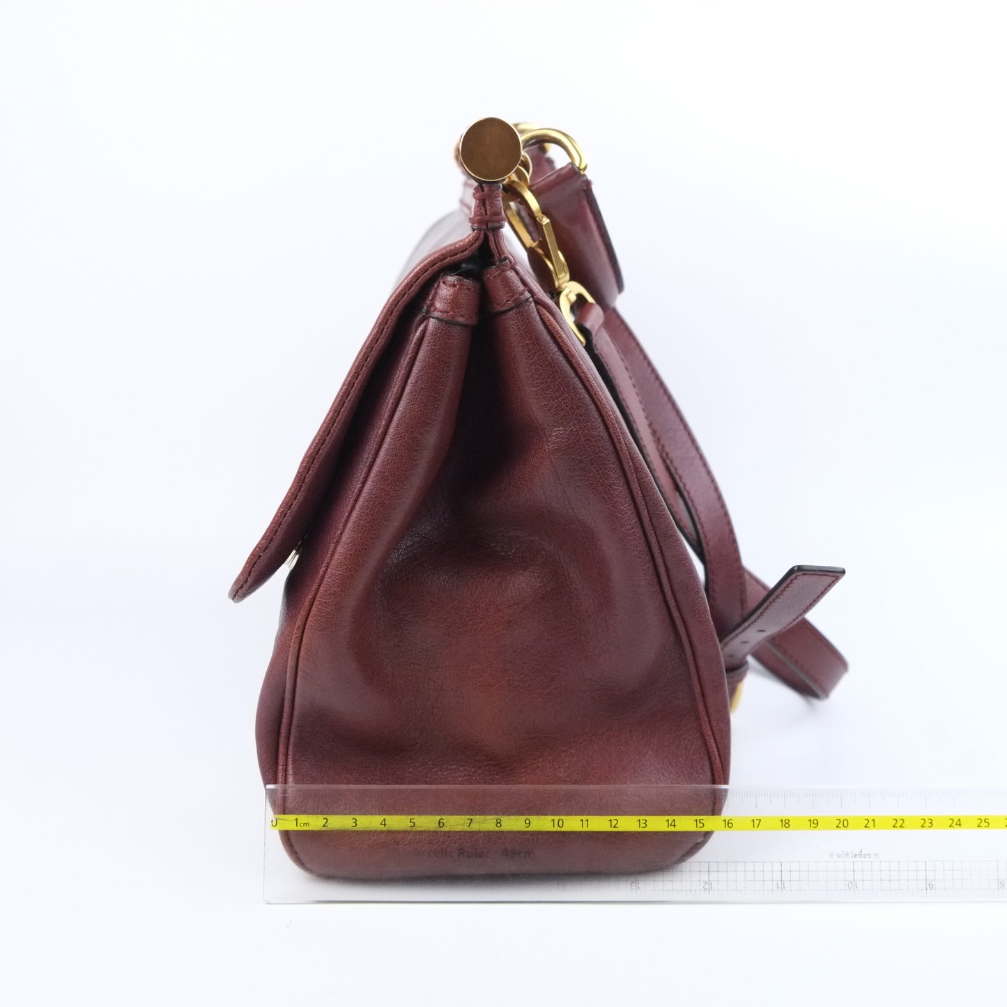 Dolce Gabbana Sicily Leather Bordeaux