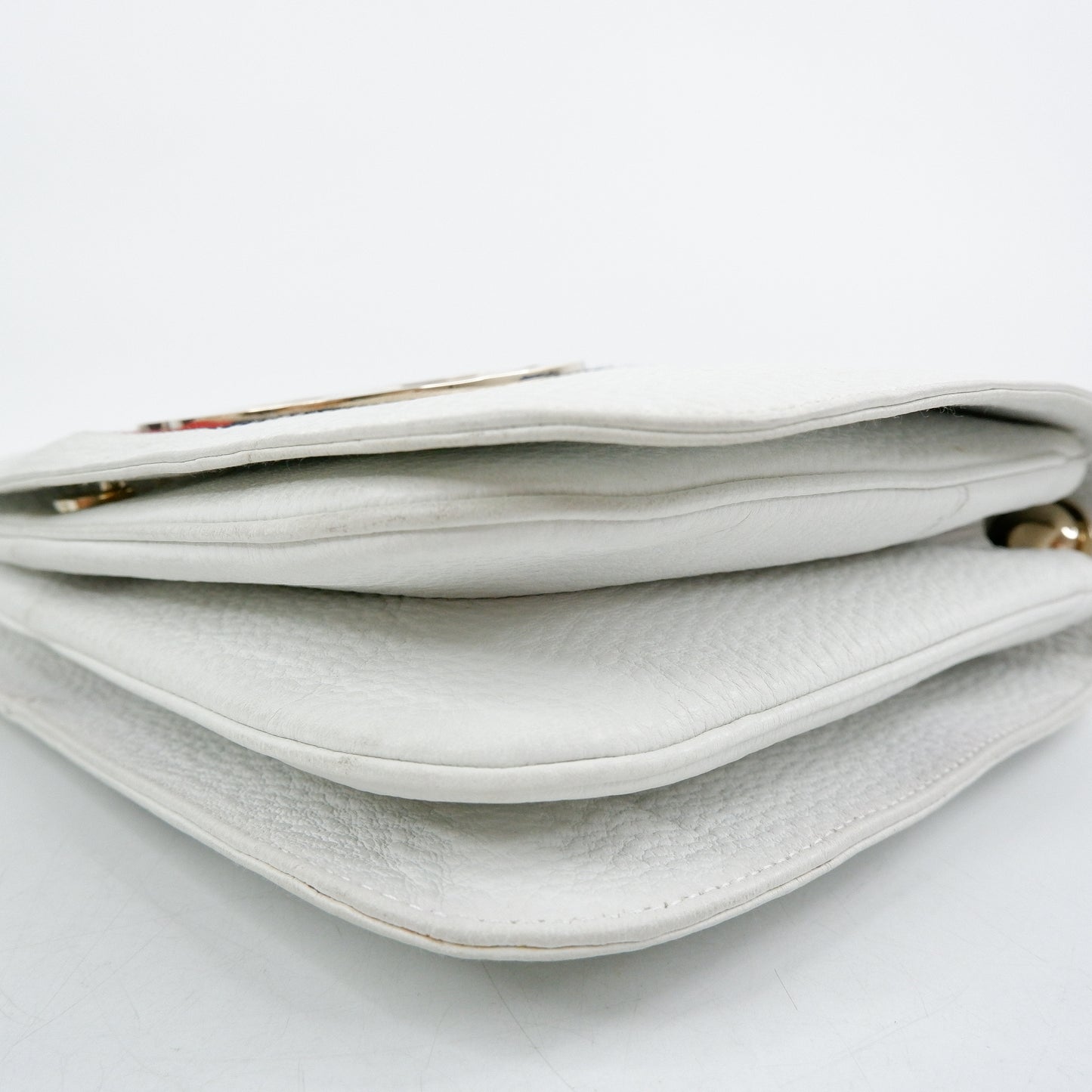 Gucci Shoulder Bag Big Logo White