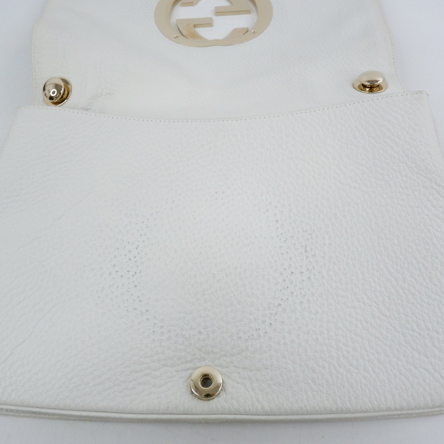 Gucci Shoulder Bag Big Logo White