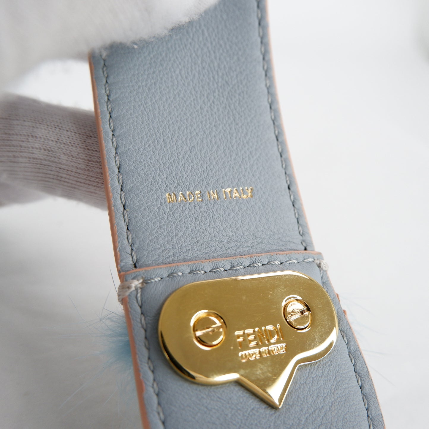 Fendi Strap Monster White Red Black